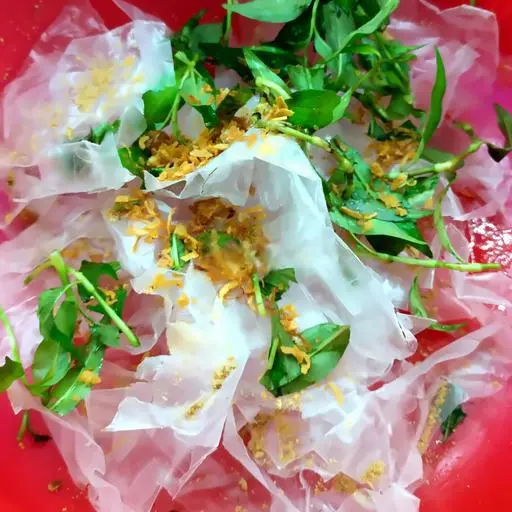 Hình ảnh Bánh Tráng Dẻo Hành Phi