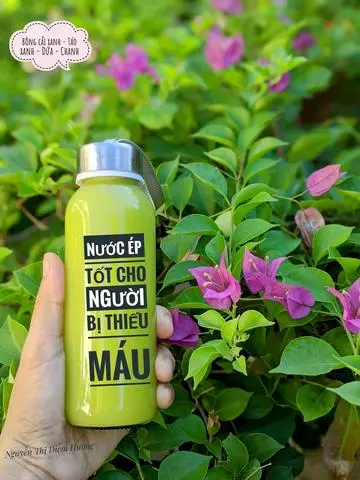 Hình ảnh Nước ép Cần tây - Táo