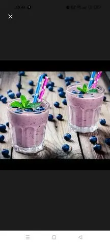 Hình ảnh Sinh tố việt quất
