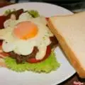 Hình ảnh Sanwich Bò Trứng