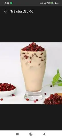 Hình ảnh Trà sữa đậu đỏ