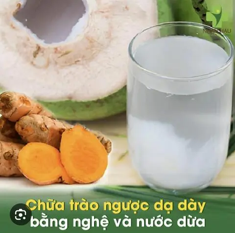 Hình ảnh Nước Dừa mix Nghệ Tươi 