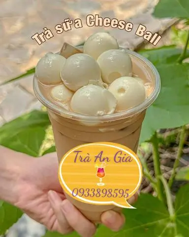 Hình ảnh Trà sữa cheese ball phô mai