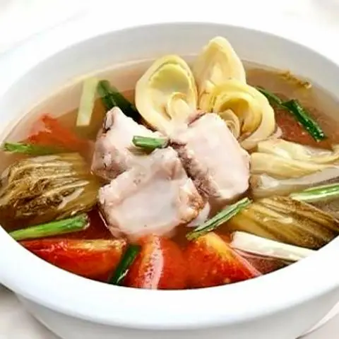 Hình ảnh Canh cải chua sườn non