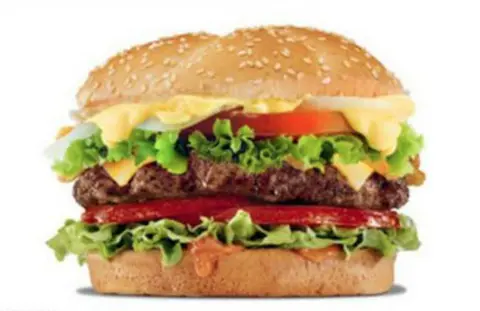 Hình ảnh Hamburger bò trứng