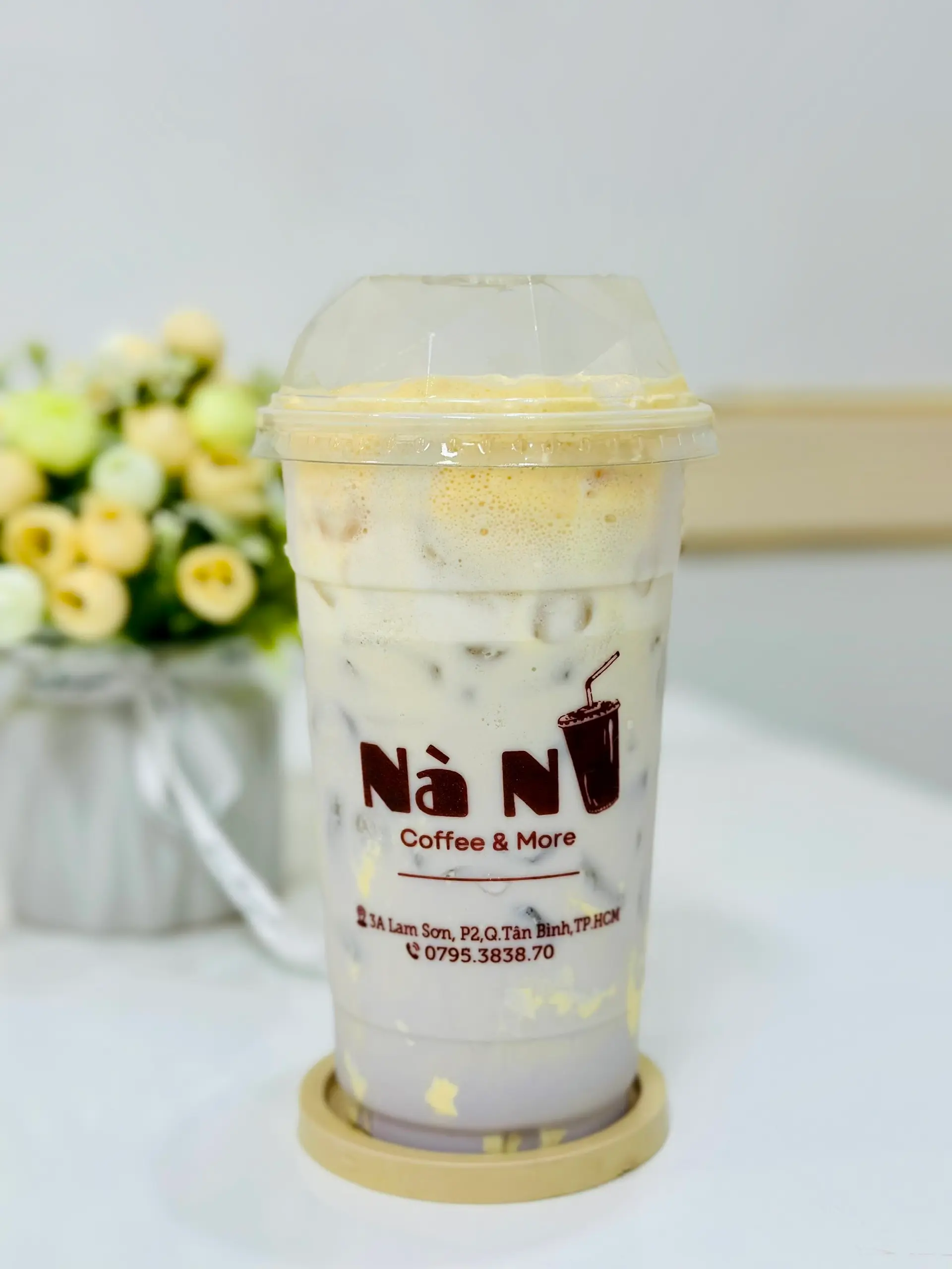 Hình ảnh Trà sữa khoai môn