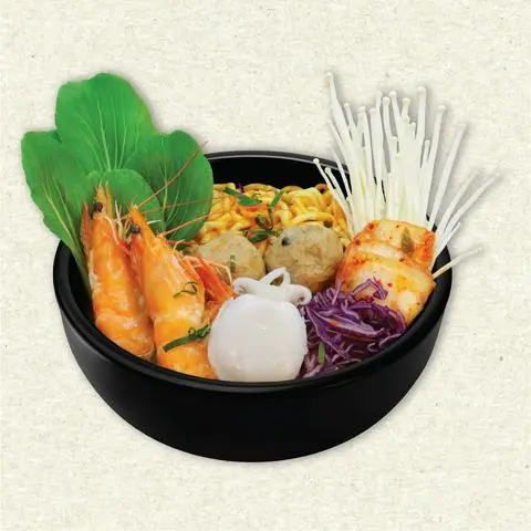 Hình ảnh Mì kim chi hải sản