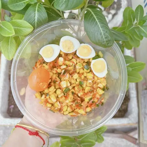 Hình ảnh Bắp Xào Trứng Muối