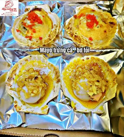 Hình ảnh sò điệp Nhật nướng 4 con tự chọn vị 