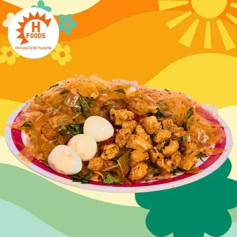 Hình ảnh Bánh Tráng Trộn Top Mỡ