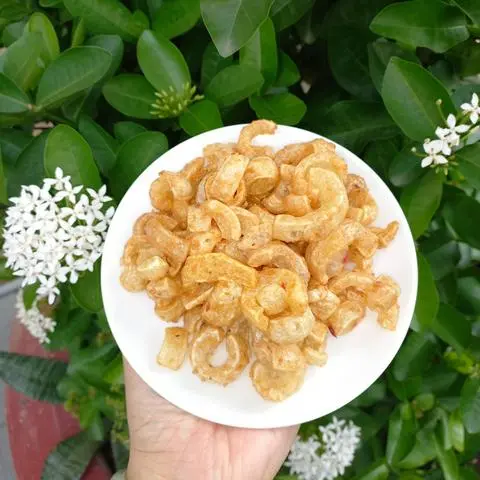 Hình ảnh Da heo rim mắm tỏi 100gr