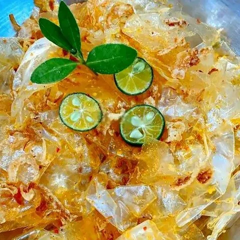 Hình ảnh Bánh Tráng Dẻo Sate Muối Nhuyễn 