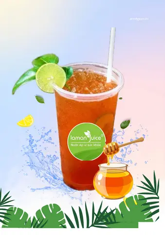 Hình ảnh Hồng trà tắc mật ong - T04
