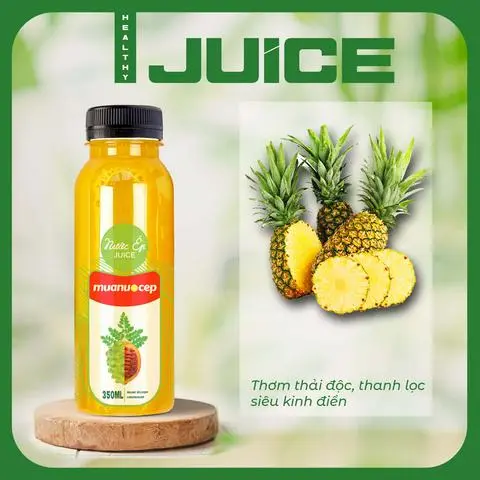 Hình ảnh Nước Ép Thơm Healthy