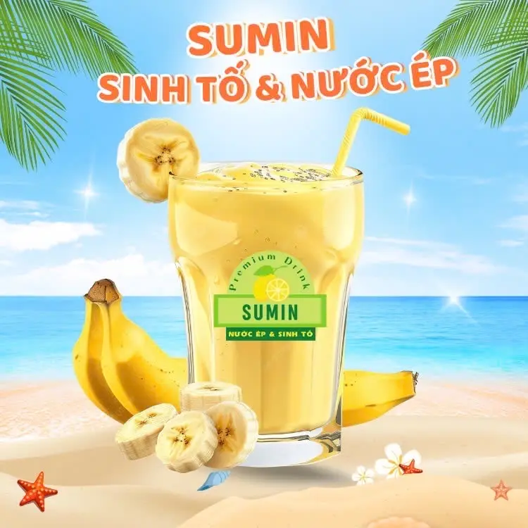 Hình ảnh Sinh tố chuối
