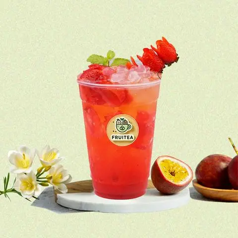 Hình ảnh Trà Chanh Dâu Tây