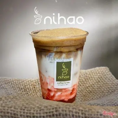 Hình ảnh Coffee Latte Dâu (M) 