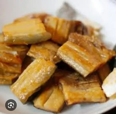 Hình ảnh cơm khô cá lóc chiên 