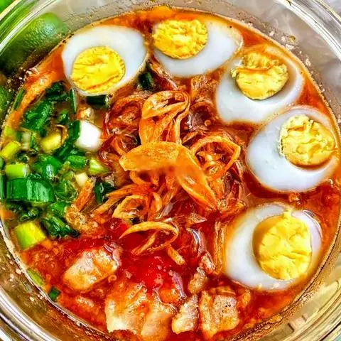 Hình ảnh Bánh tráng chấm Bơ Béo