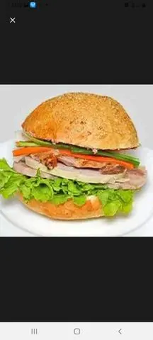 Hình ảnh Humberger Thịt Chả