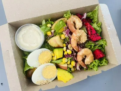 Hình ảnh Salad tôm trứng