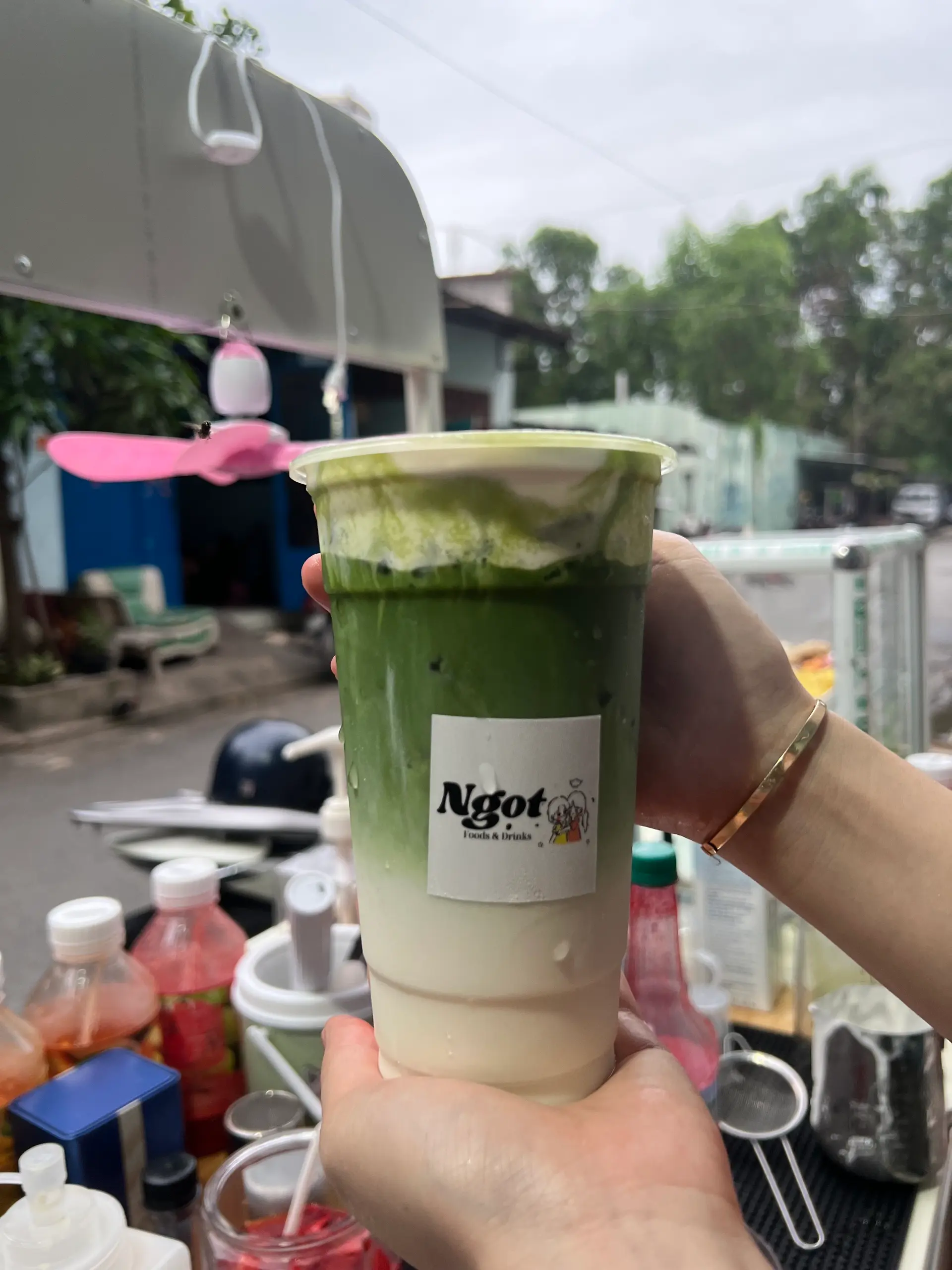 Hình ảnh Matcha kem muối