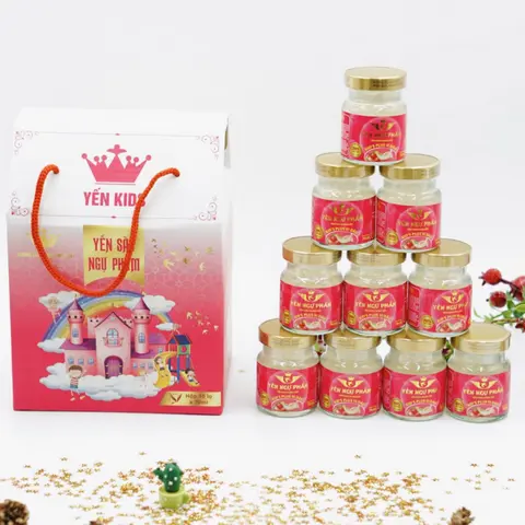 Hình ảnh Set 10 Hũ Yến Kids Chưng Sẵn Cho Bé 70ml