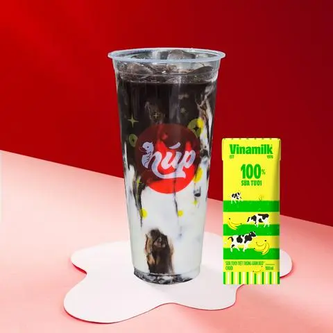 Hình ảnh Sữa Chuối Sốt Cacao - Ly 700ml