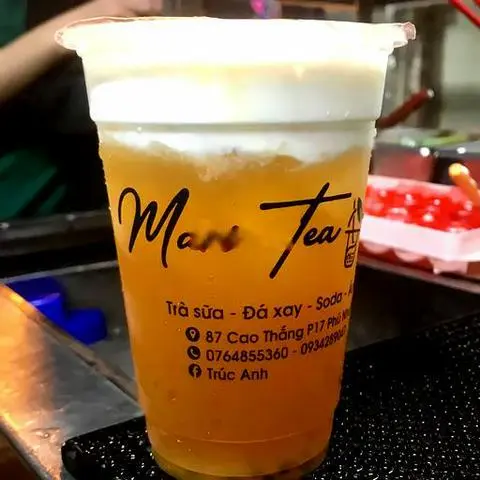 Hình ảnh Lục trà chanh dây Macchiato