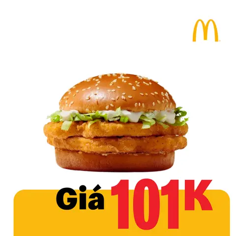 Hình ảnh Burger gà mayo thượng hạng