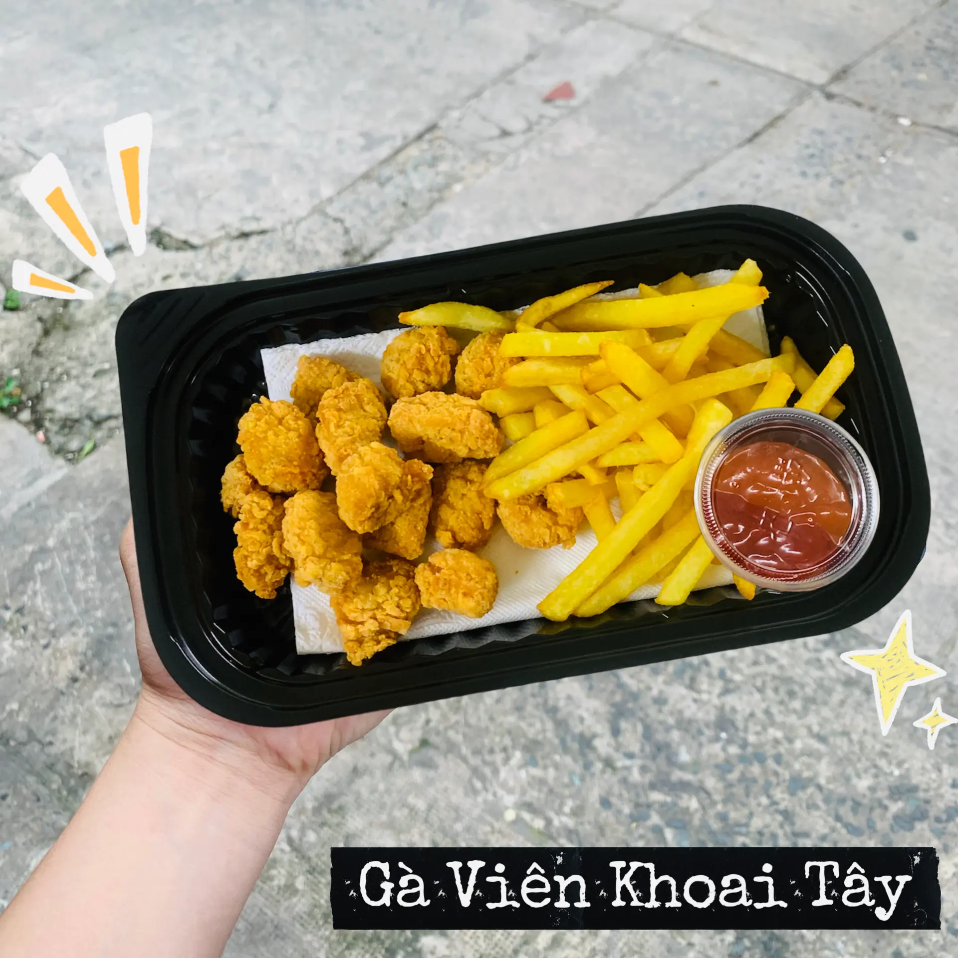Hình ảnh Gà Viên Khoai Tây