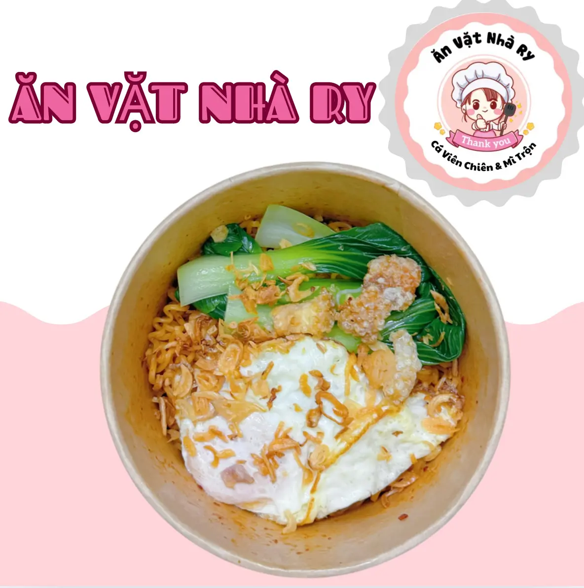 Hình ảnh Mì trộn indomie trứng ốp la
