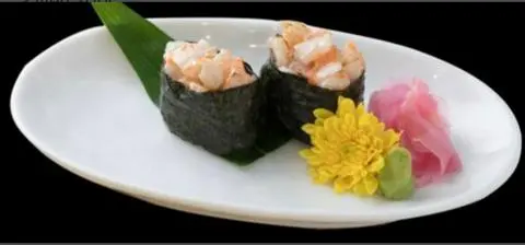 Hình ảnh Gunkan Còi Sò Sốt Phô Mai