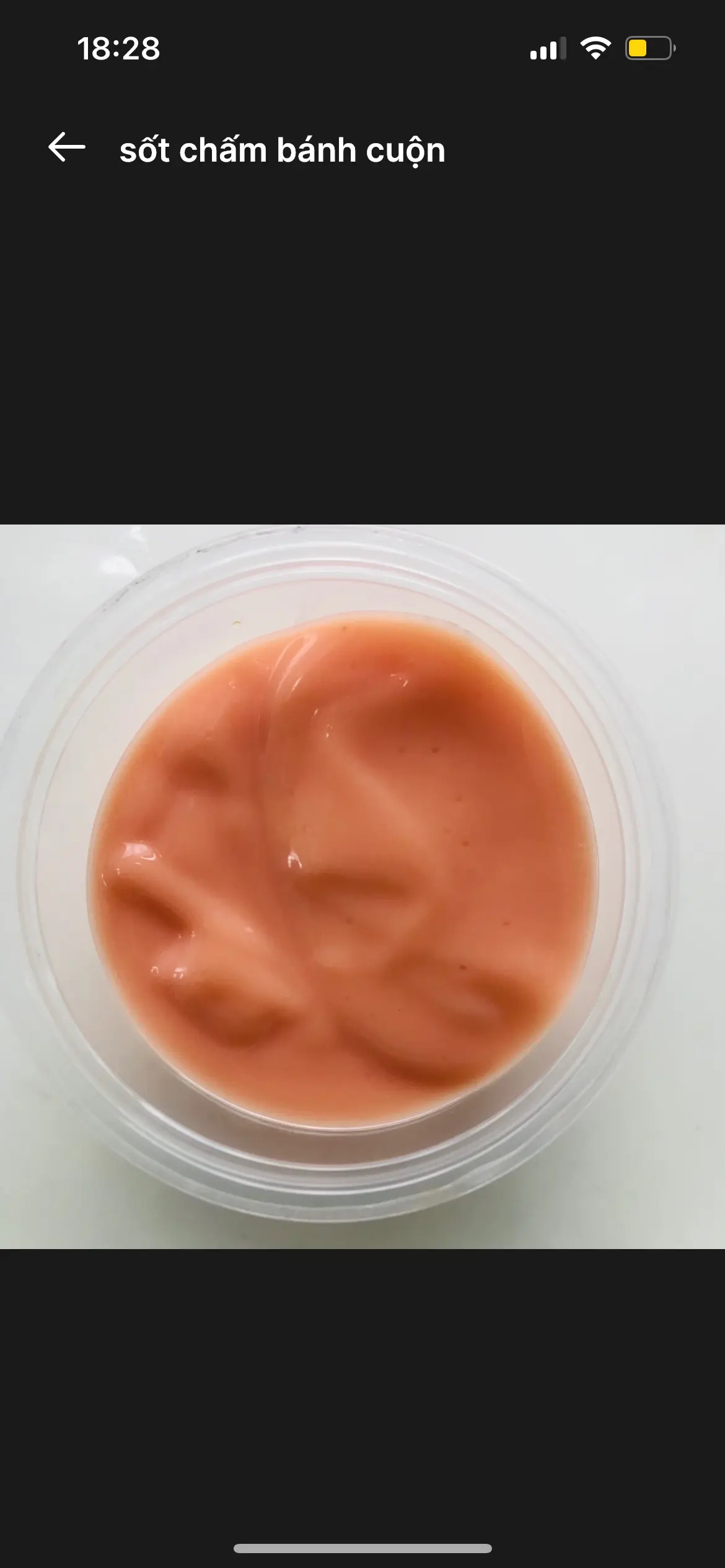 Hình ảnh sốt chấm bánh cuộn