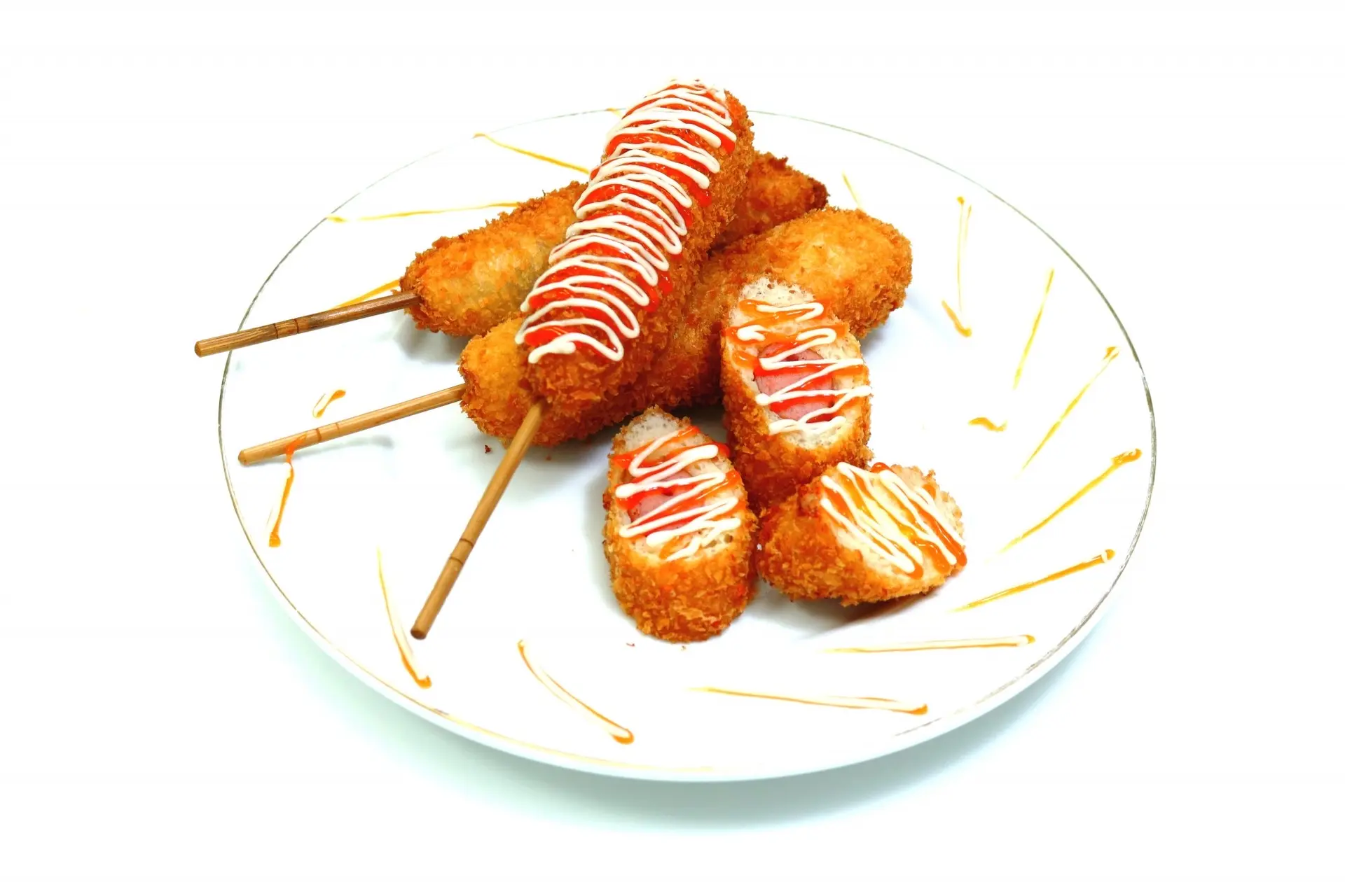 Hình ảnh hotdog phô mai 