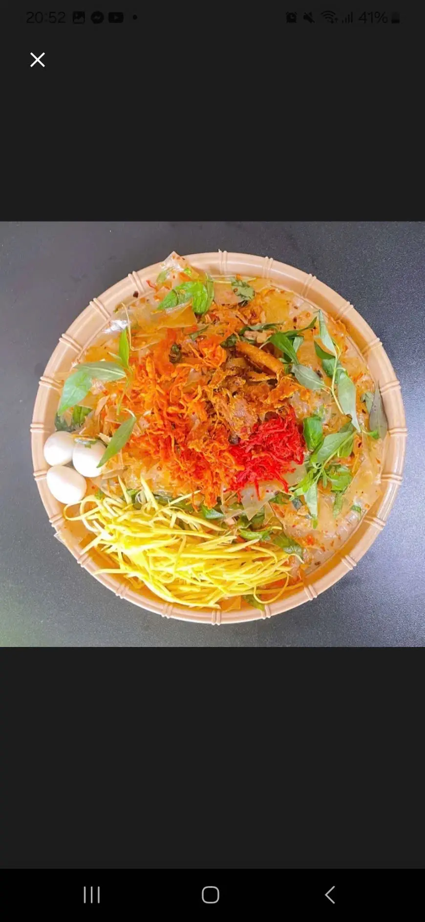 Hình ảnh Bánh tráng trộn 