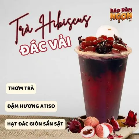 Hình ảnh Trà Hibiscus Đác Vải ( Nên Thử )