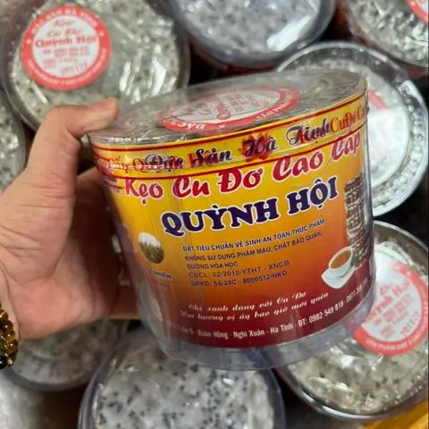 Hình ảnh Kẹo Cu Đơ Hà Tĩnh Hộp 5 Miếng 