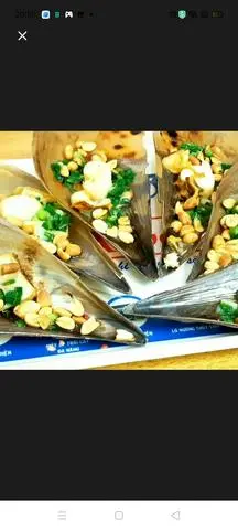 Hình ảnh Sò mai nướng mỡ hành (con)