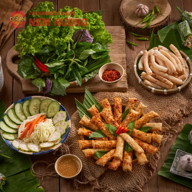 Hình ảnh Phần 4 người - Nem Nướng D'ran - Healthy & Fresh