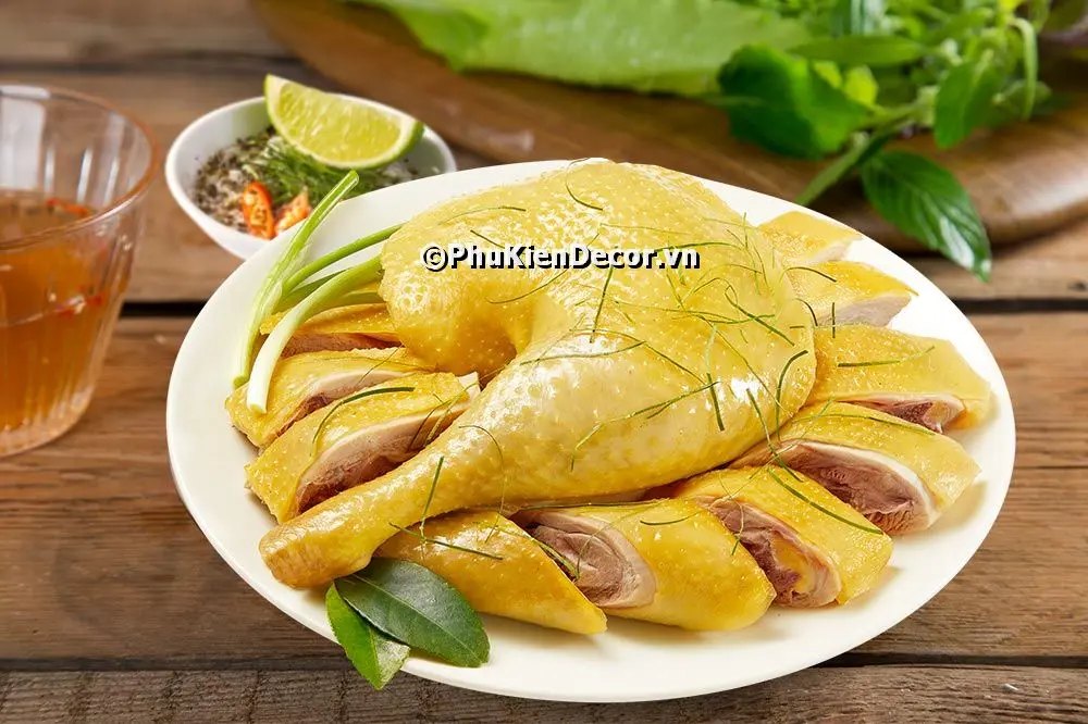 Hình ảnh Đùi gà góc tư chặt muối tiêu chanh