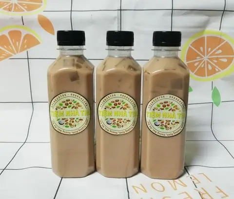 Hình ảnh Trà sữa hạt mix thạch cà phê