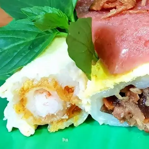 Hình ảnh Bánh cuốn tôm giòn trứng