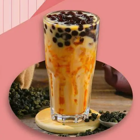 Hình ảnh trà sữa trân châu truyền thống ly 500ml