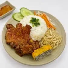 Hình ảnh Cơm sườn bì chả