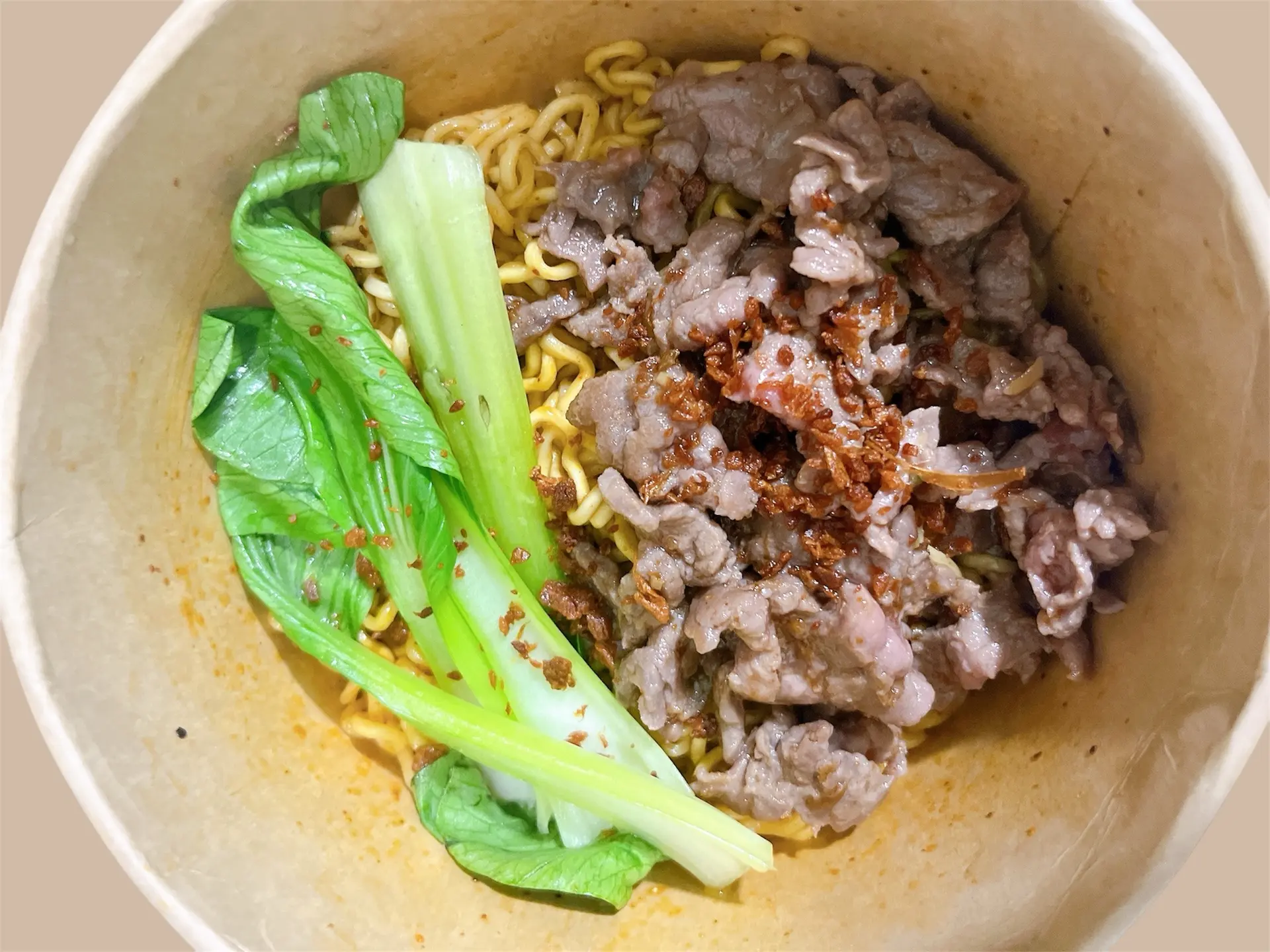 Hình ảnh Mì indo bò xào