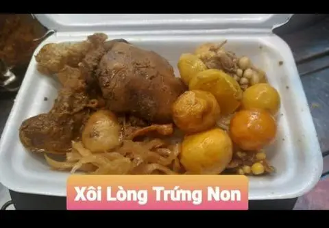 Hình ảnh Xôi Lòng Gà Trứng Non
