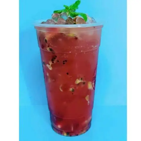 Hình ảnh trà dâu trân châu 