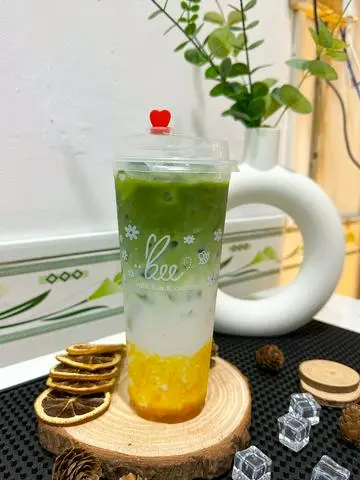 Hình ảnh Matcha latte chuối