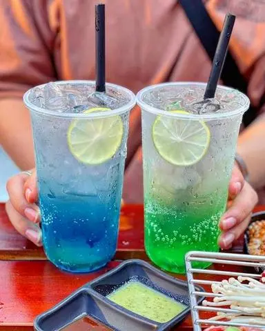 Hình ảnh soda bạc hà _ 1ly 700ml